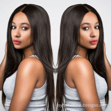 10A Grade Cuticle Aligned Raw Virgin Straight Human Hair Weaves, Unprocessed Straight Hair Bundles Wholesale Vendors